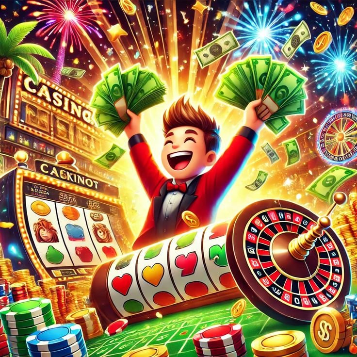 Dice game interface showing roll outcome and payout structure